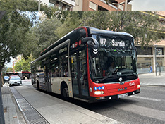 ligne de bus V7 de Barcelone