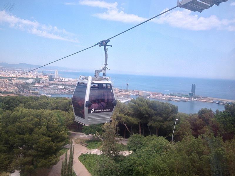 Funiculaire de Montjuic Barcelone