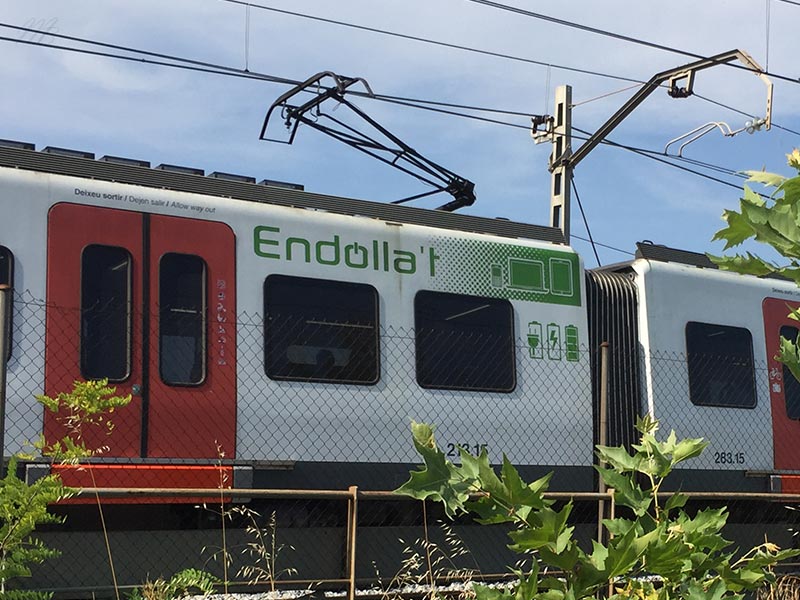 Líneas de trenes FGC Barcelona