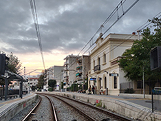 ligne R1 train Barcelone