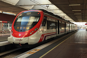 station de la ligne R2 Nord Barcelone