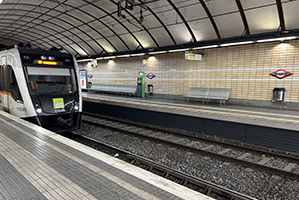 ligne S2 train Barcelone