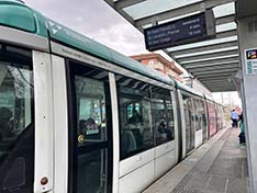 lignes 1, 2 et 3 tramway Barcelone