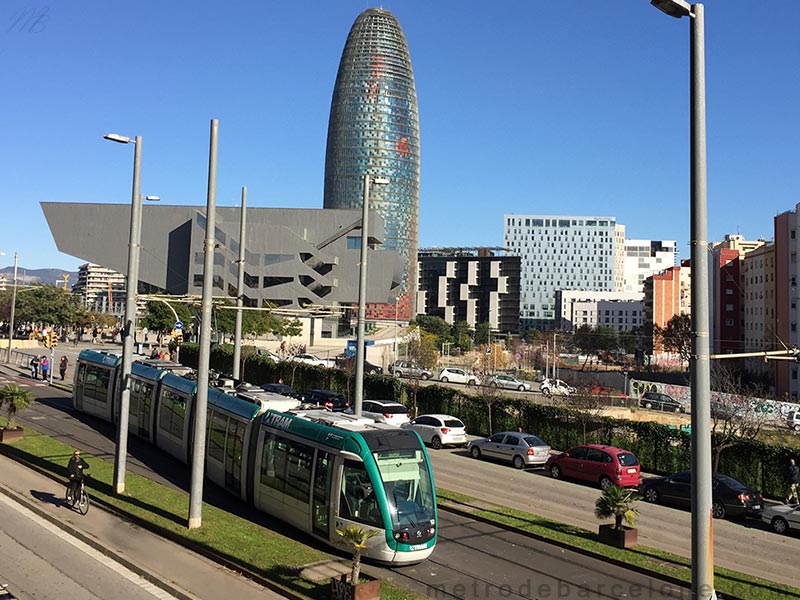 Barcelone tramway Nord