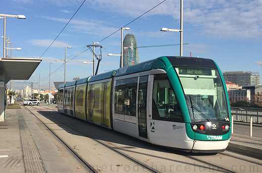 tramway in Barcelona