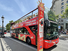 bus touristique Barcelone