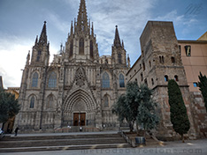 Barcelone cathédrale Santa Creu