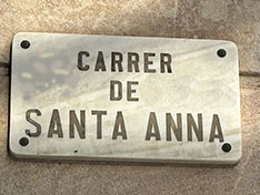 Santa Anna quartier Gothique Barcelone