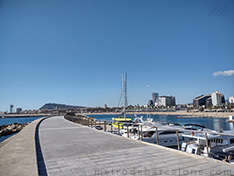 Barcelone port olympique