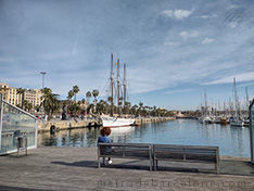 Vieux port de Barcelone