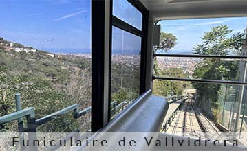 Barcelone Vallvidrera funiculaire