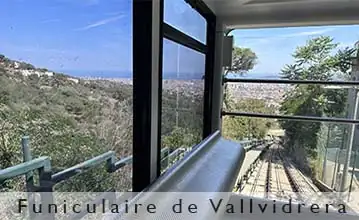 Barcelone Vallvidrera funiculaire