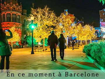 Lumières de Sant Pau Barcelone