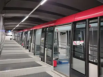 funiculaire de Montjuic Barcelone