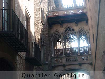 Quartier Gothique Barcelone