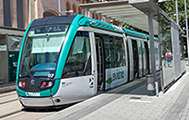 tramway de Barcelone