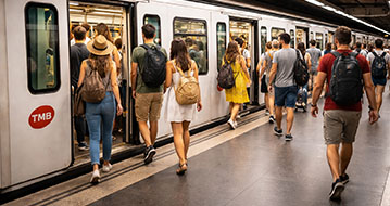 metro de barcelone