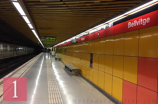 métro Bellvitge Hospitalet Barcelone