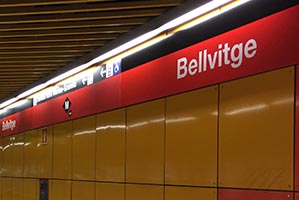 metro bellvitge Barcelone
