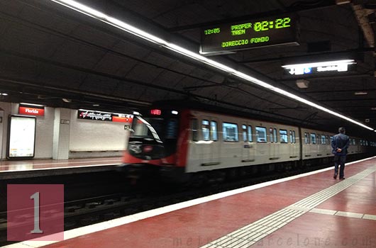 Barcelone métro Florida