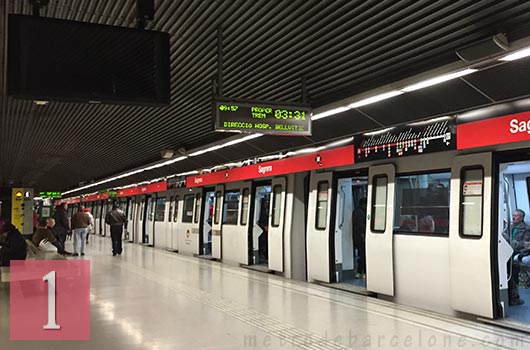 Barcelone métro Sagrera