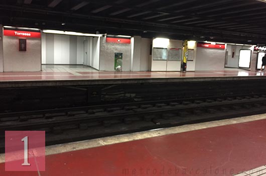 Barcelone métro Torrassa
