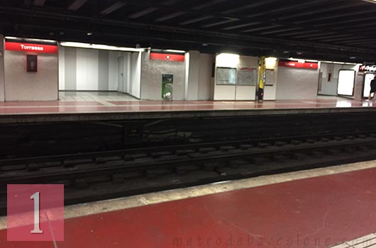 Barcelone métro Torrassa