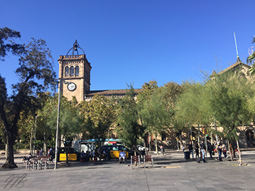 plaça Universitat Barcelone