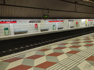 metro Urgell Barcelone