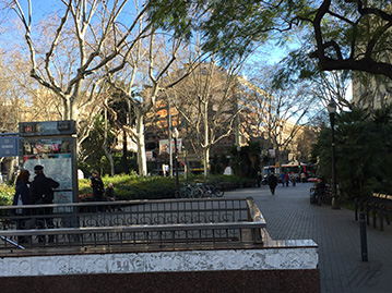 Barcelona estacion metro urquinaona