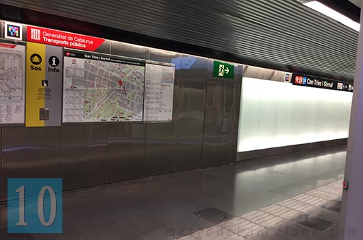 Barcelone métro Can Tries I Gornal