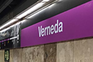 metro verneda barcelone