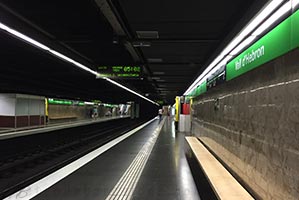 métro Barcelone Vall d'Hebron