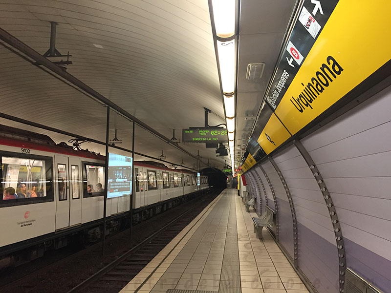Barcelone métro ligne 4