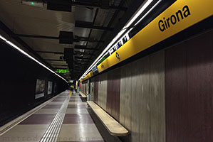 metro Girona Barcelone