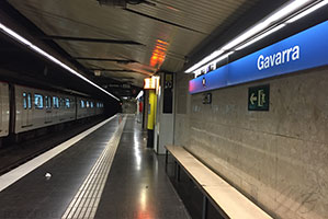 metro Gavarra Barcelone