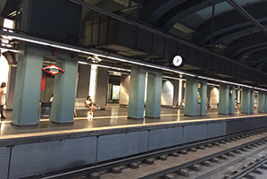 metro Gracia Barcelone