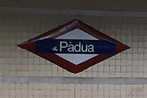 metro Padua Barcelone