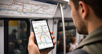 Plan du métro de Barcelone