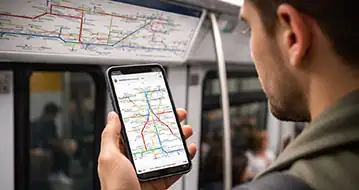 Plan du métro de Barcelone
