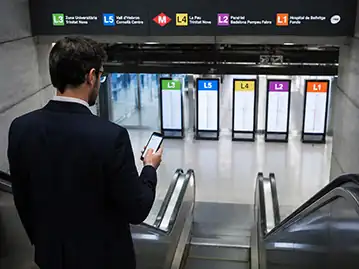 Plan du métro de Barcelone